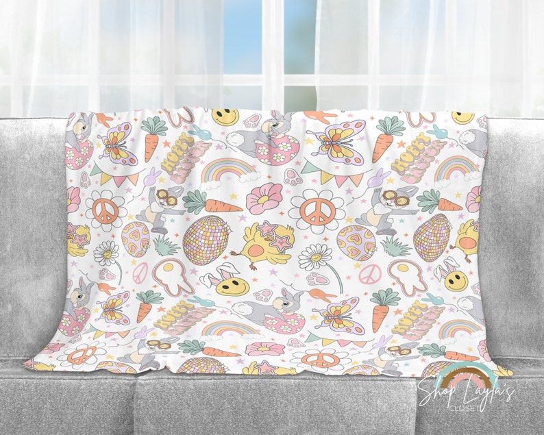 Thumper Easter Blanket, Disney Easter Blanket, Perfect for Your Little Bunny - Image 2
