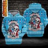 Tis the Season for Bud Light in a 3D Jack Skellington Christmas Hoodie