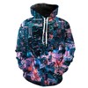 Tokyo City Of Japan Anime Hoodie 3D Print All Over