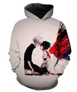 Tokyo Ghoul Lovers Ken Kaneki and Touka Kirishima 3D Hoodie