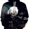 Tokyo Ghoul Pullover All Over Print 3D Hoodie