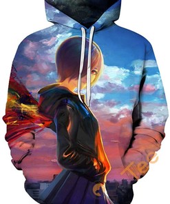 Tokyo Ghoul With Front Pocket All Over Print 3D Hoodie