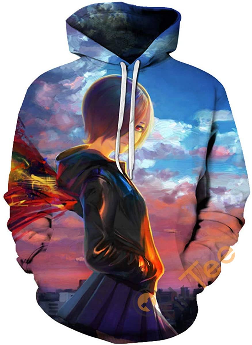 Tokyo Ghoul With Front Pocket All Over Print 3D Hoodie