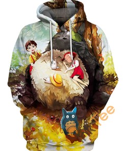 Tonari No Totoro Forest Spirit 3D Hoodie