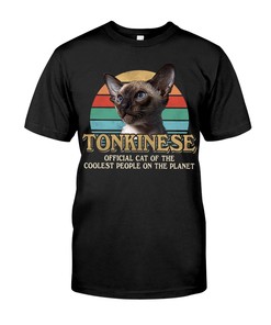 Tonkinese Official Cat Of Cool People Get Your T-Shirt, Hoodie, And Sweatshirt