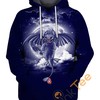 Toothless Dragon Armor 3D Hoodie for Game of Thrones Fans