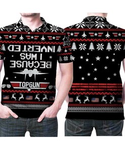 Top Guns' Inverted Flying Gets Christmas Makeover in 3D Polo Shirt