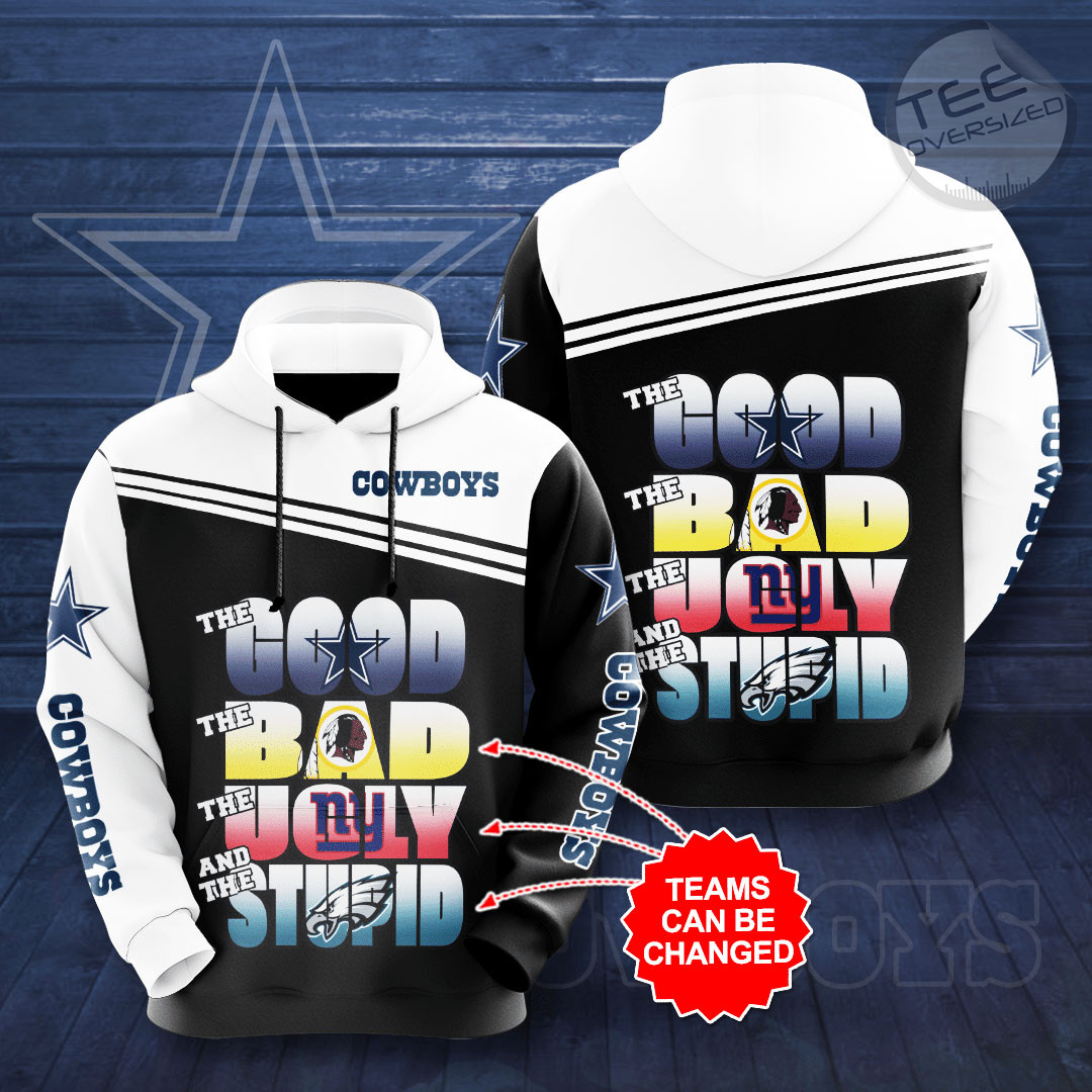 Top Selling Dallas Cowboys All Over Print Hoodie with NFL Clothes