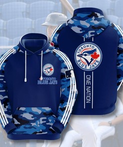 Toronto Blue Jays 3D Hoodie in Custom Design