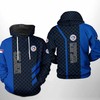 Toronto Blue Jays Baseball 3D Hoodie with Zipper