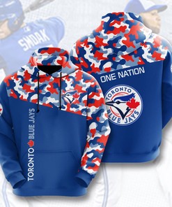 Toronto Blue Jays Custom Hoodie with 3D Print for All