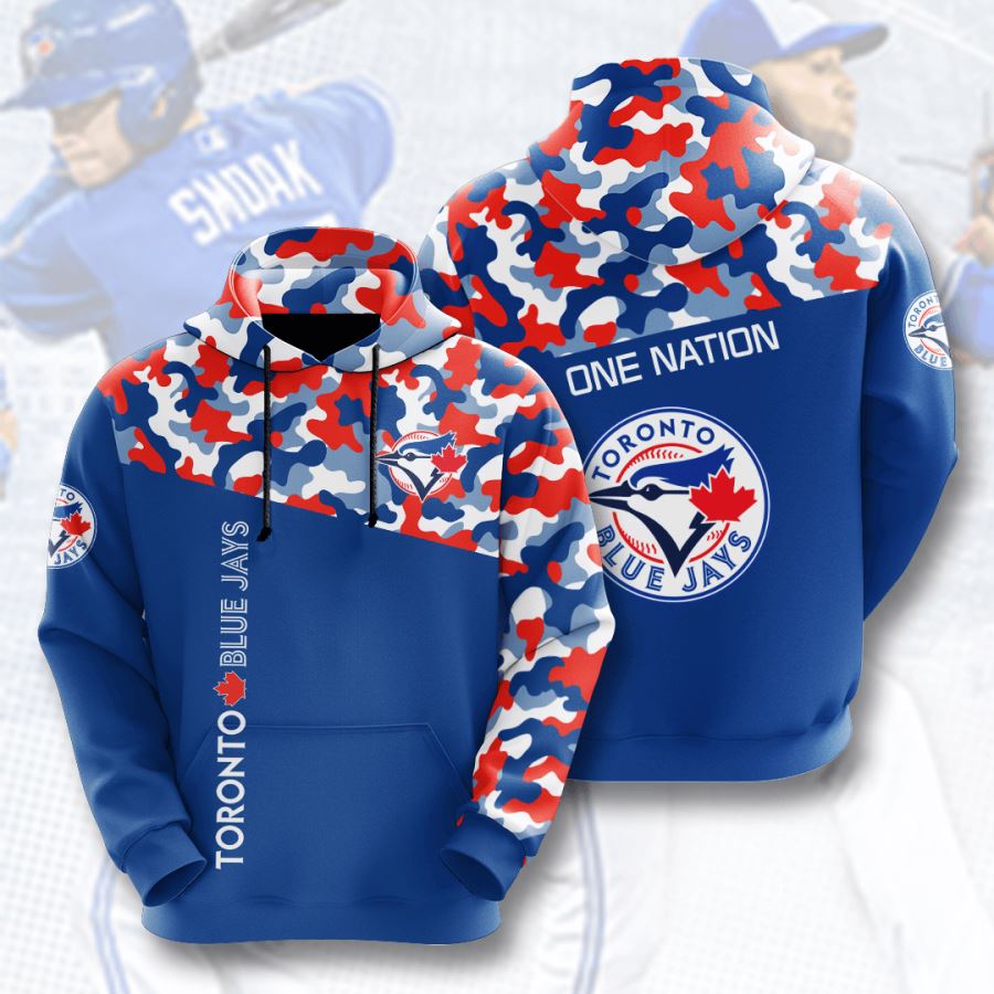 Toronto Blue Jays Custom Hoodie with 3D Print for All