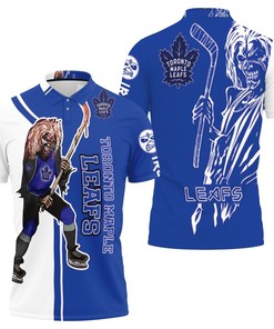 Toronto Maple Leafs Bring Zombie Apocalypse to All Over Print Polo Shirt