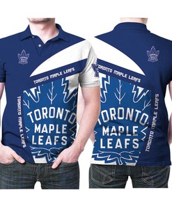 Toronto Maple Leafs' Legend Resonates in Team-Themed 3D Polo Shirt