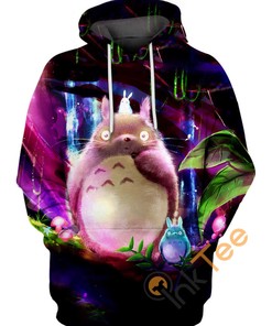 Totoro and Friends All Over Print Hoodie 3D