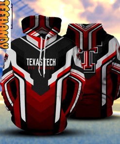 Touchdown in Style with Texas Tech Red Raiders Football NCAA 3D Hoodie