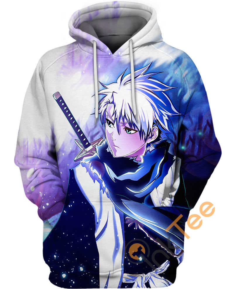 Toushiro Hitsugaya Bleach Hoodie 3D Print All Over