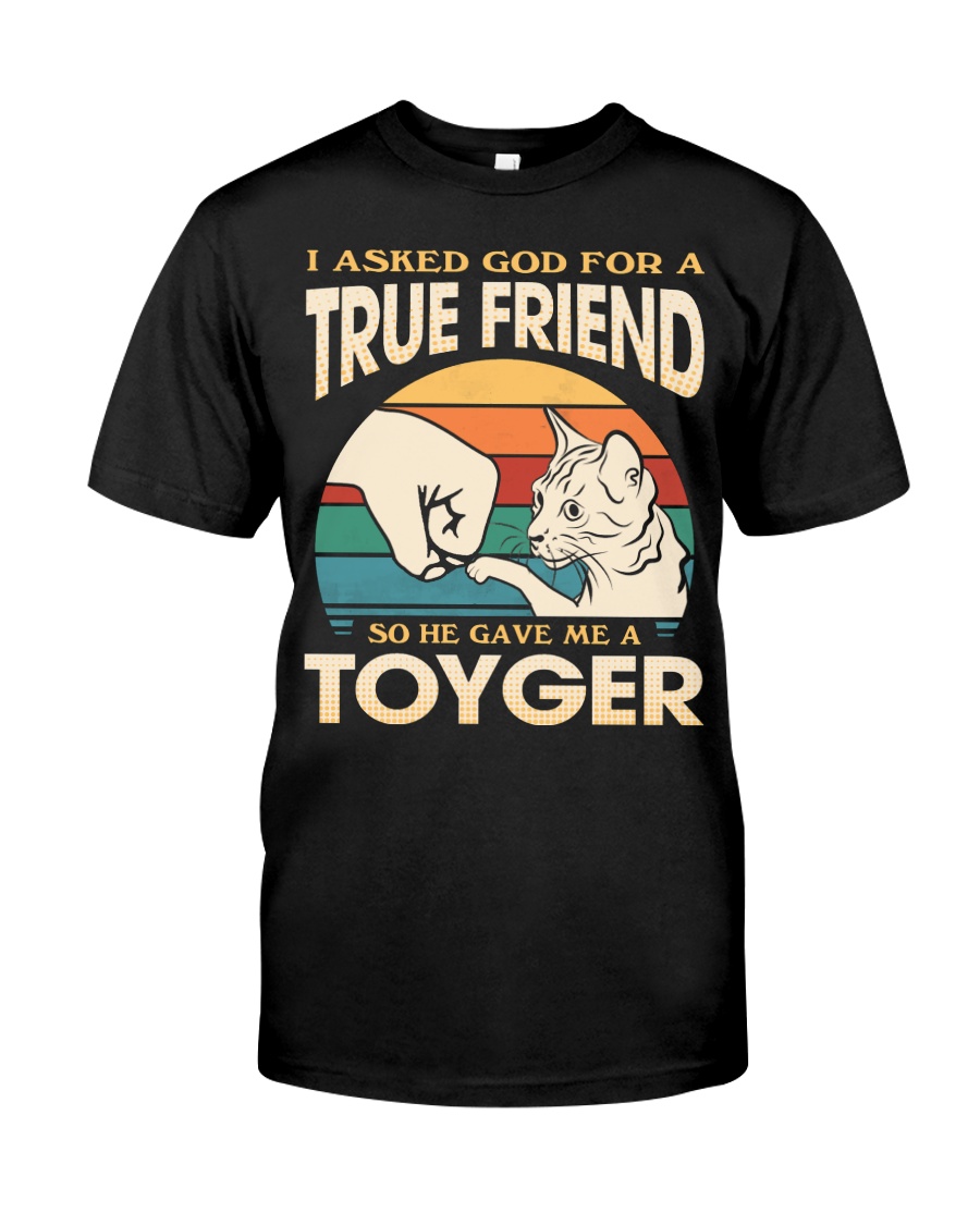 Toyger Cat T-Shirt - Show Your Love For Wild-Looking Cats