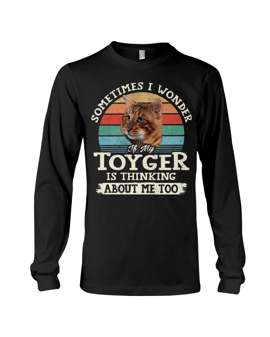 Toyger Thinking Of You Cute T-Shirt, Warm Hoodie And Chic Crewneck - Image 3