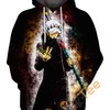 Trafalgar Law Illustration Style All Over Print Hoodie in 3D Design