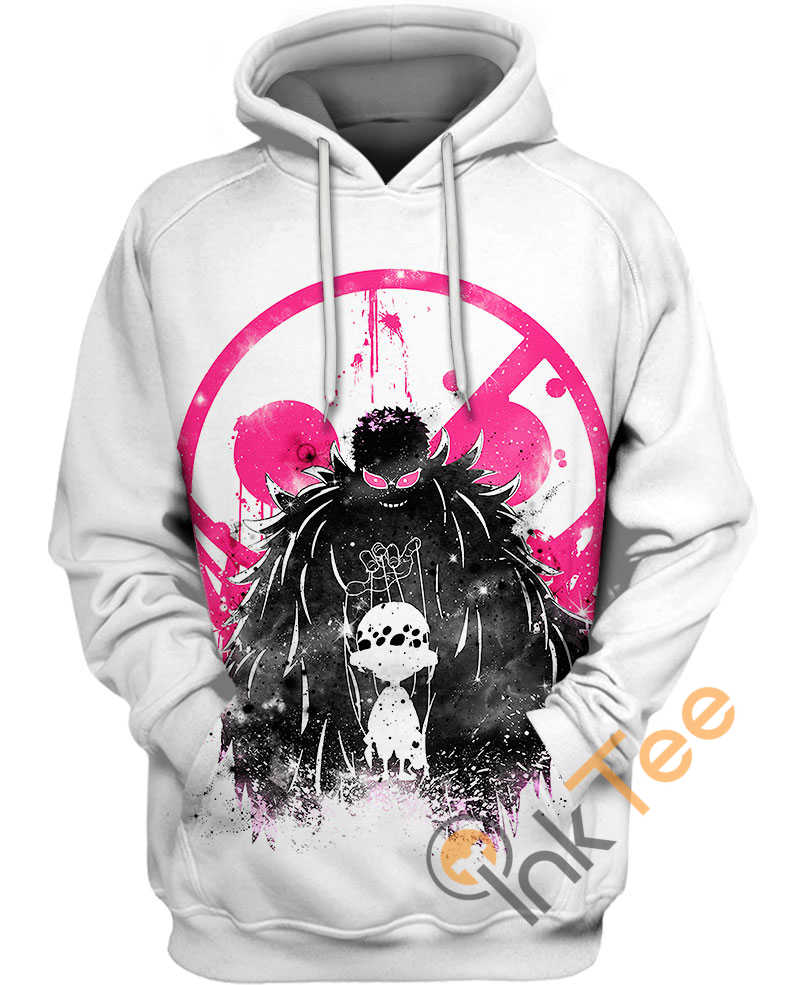 Trafalgar Law of the Donquixote Pirates Hoodie in 3D Print