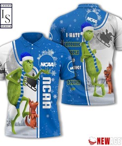 Transform into the Grinch who stole Christmas with our Grinch Stole in Christmas Polo Shirt