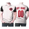 Travel Back in Time with Personalized Cincinnati Reds 1999 Throwback White Red Polo Shirt in 3D