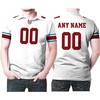 Travel back in time with the Arizona Cardinals Vintage White 3D Polo Shirt