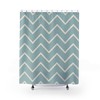 Trendy Contemporary Shower Curtain for College Dorm Room & Bathroom Decor - 71 x 71 inch Design and Bath Accessories