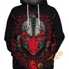 Triborg?s Mask Mortal Kombat Hoodie 3D Print All Over