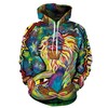 Trippy Rafiki Disney Hoodie 3D Print All Over