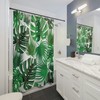 Tropical Palm Leaves Shower Curtain for Nature Lovers - Bathroom Accessories & Housewarming Gift