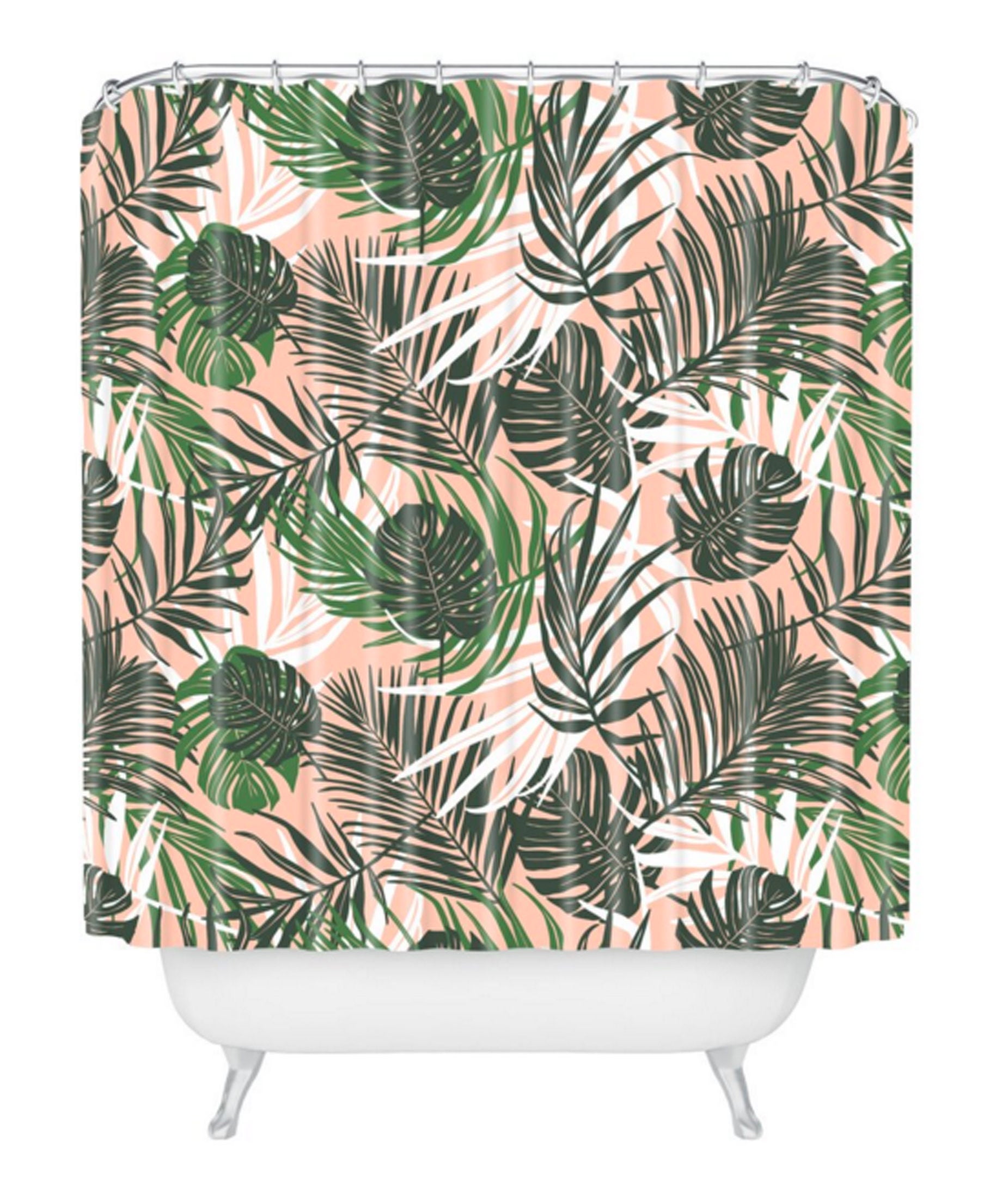 Tropical Shower Curtain Bathroom Hideaway Design, Tropical Decor Shower Bathroom shower curtains decorative - Image 2