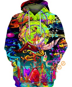 Troublous Abstract Hoodie 3D Print All Over