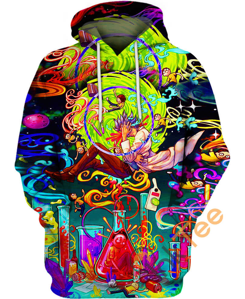 Troublous Abstract Hoodie 3D Print All Over