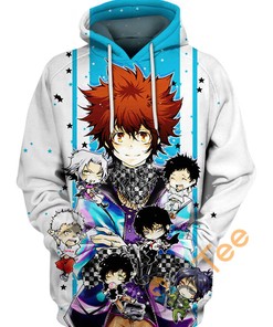 Tsunayoshi Sawada Reborn Hoodie 3D Print All Over
