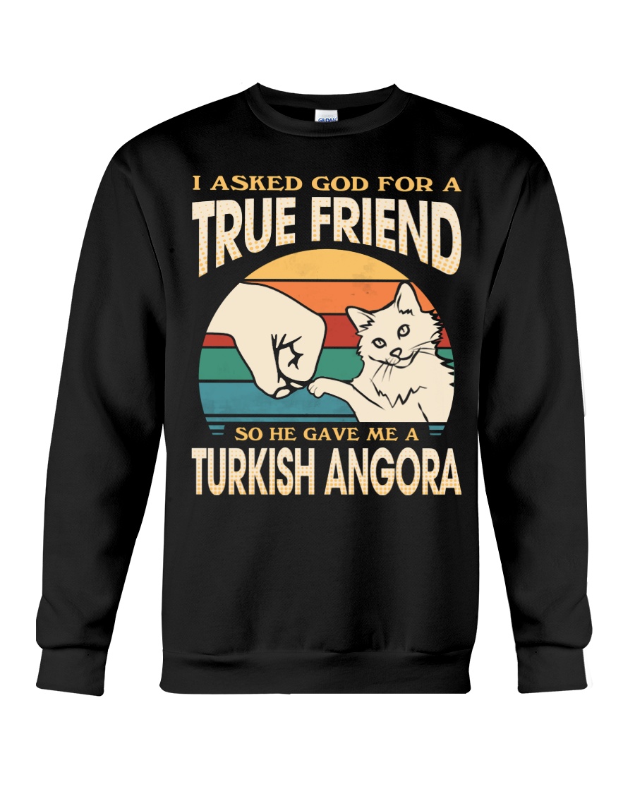 Turkish Angora Cat T-Shirt - A Cute Addition To Your Cat Clothing Collection - Image 4