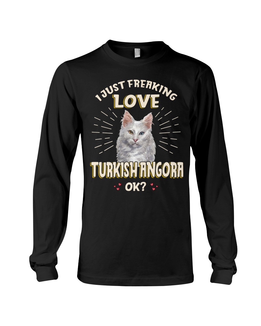 Turkish Angora Obsessed Classy T-Shirt, Cute Hoodie And Comfy Crewneck - Image 3