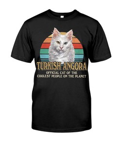 Turkish Angora Official Cat Of Cool People Get Your T-Shirt, Hoodie, And Sweatshirt