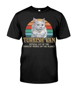 Turkish Van Official Cat Of Cool People Get Your T-Shirt, Hoodie, And Sweatshirt