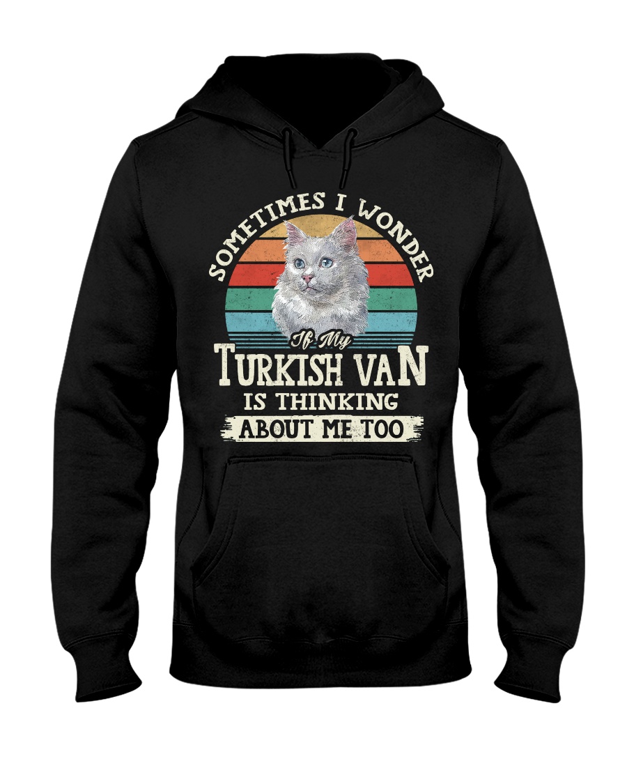 Turkish Van Thinking Of You Vintage Style T-Shirt, Chic Hoodie And Cozy Crewneck - Image 2