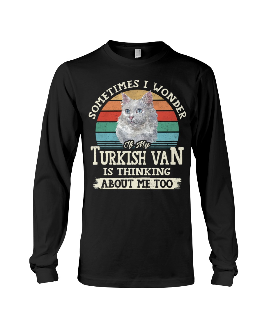 Turkish Van Thinking Of You Vintage Style T-Shirt, Chic Hoodie And Cozy Crewneck - Image 3