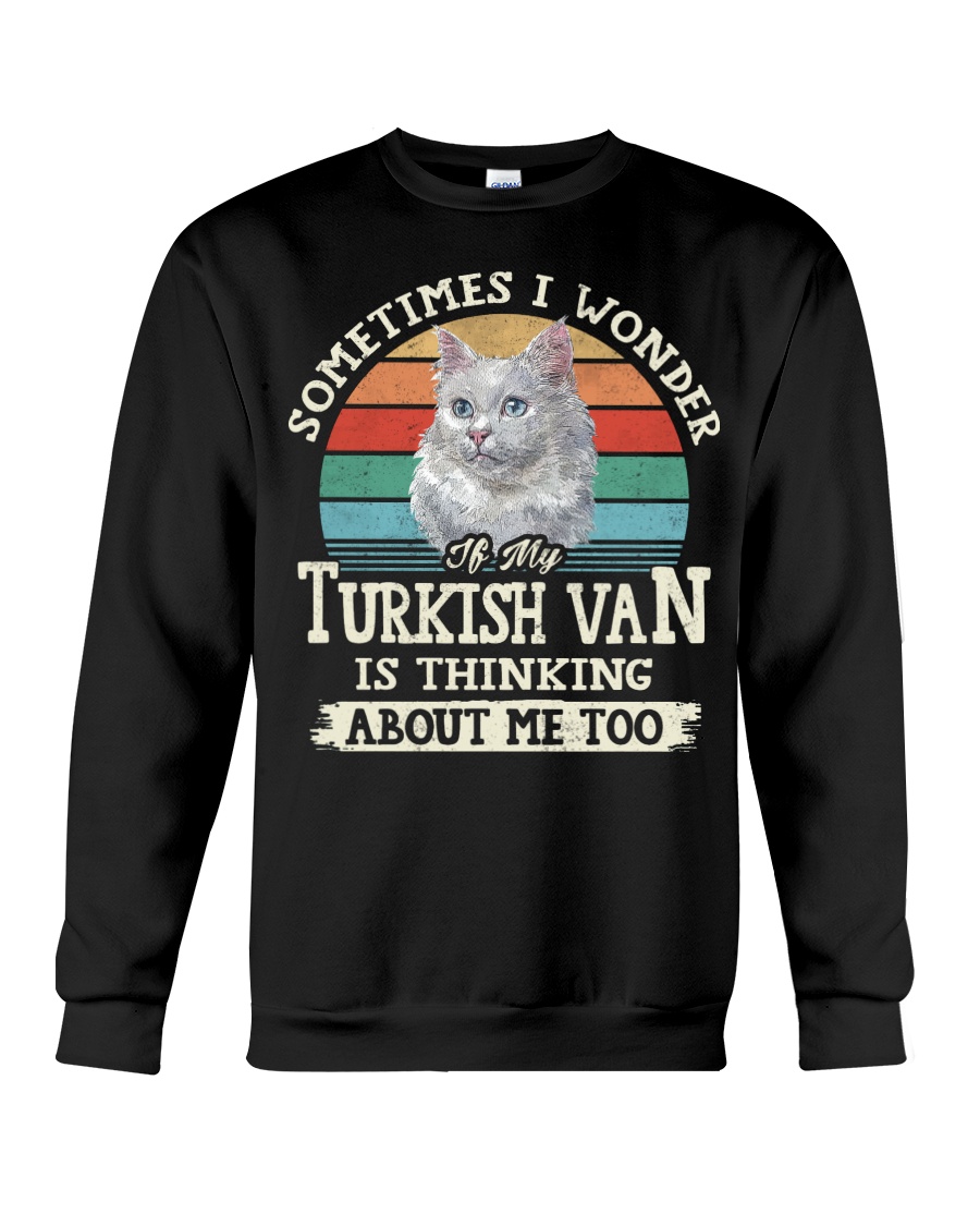 Turkish Van Thinking Of You Vintage Style T-Shirt, Chic Hoodie And Cozy Crewneck - Image 4