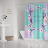 Turquoise and Pink Mermaid Shower Curtain, Add a Pop of Color to Your Bathroom