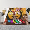 Two Layers Fleece Disney The Chicken Squad Blanket for Toddler and Baby Girl