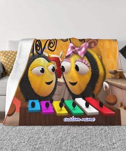 Two Layers Fleece Disney The Chicken Squad Blanket for Toddler and Baby Girl