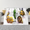 Two Layers Fleece Disney The Hive Blanket for Kids and Adults