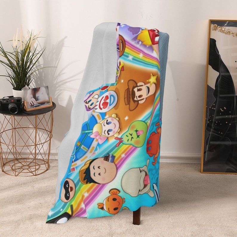 Two Layers Fleece Disney The Hive Blanket for Kids and Adults - Image 4