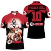 Tyreek Hill - Afc West Division Champions Super Bowl 2021 Polo Shirt in 3D Print