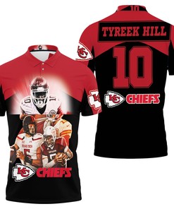 Tyreek Hill - Afc West Division Champions Super Bowl 2021 Polo Shirt in 3D Print